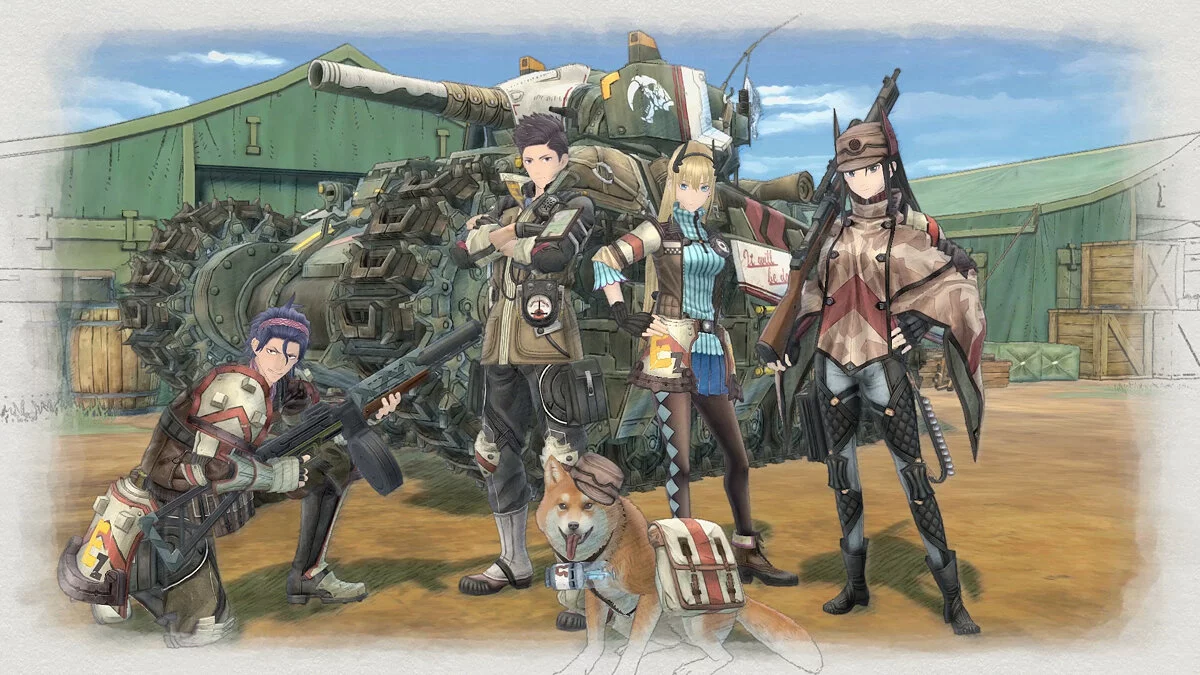 Арт из Valkyria Chronicles 4 / Картинка 7