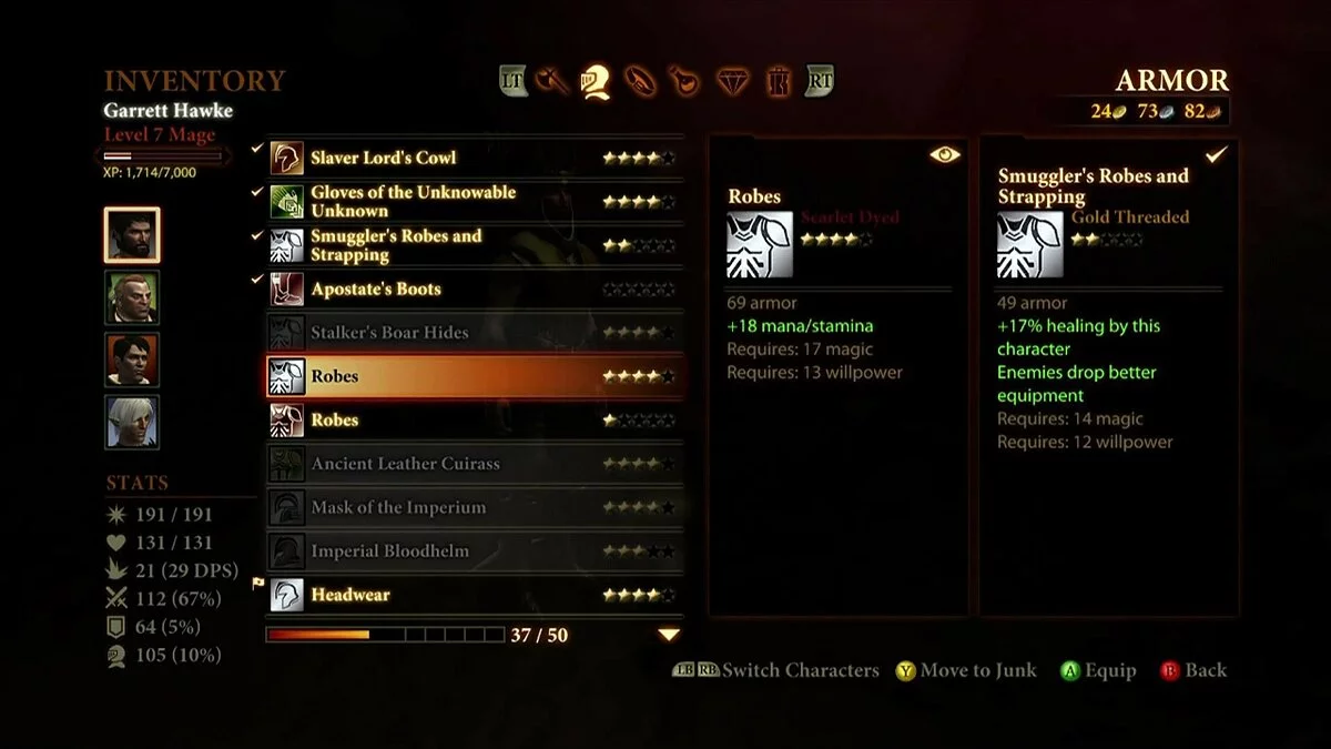 Скриншоты из Dragon Age 2 / Картинка 165