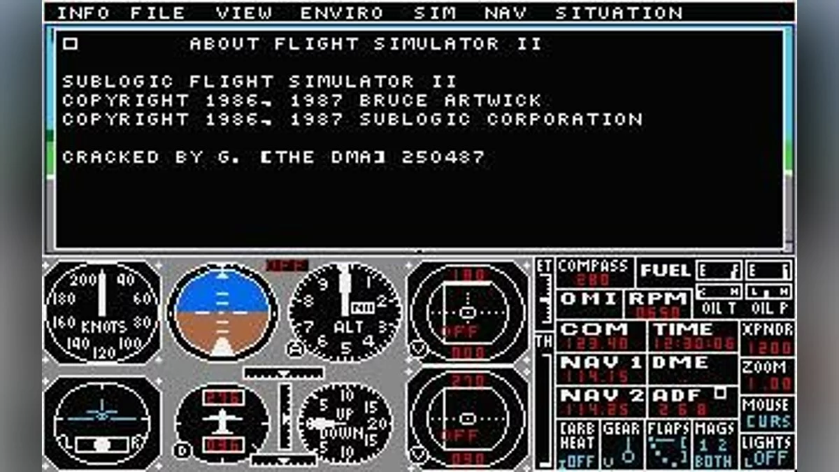 Скриншоты из Flight Simulator 2 / Картинка 2