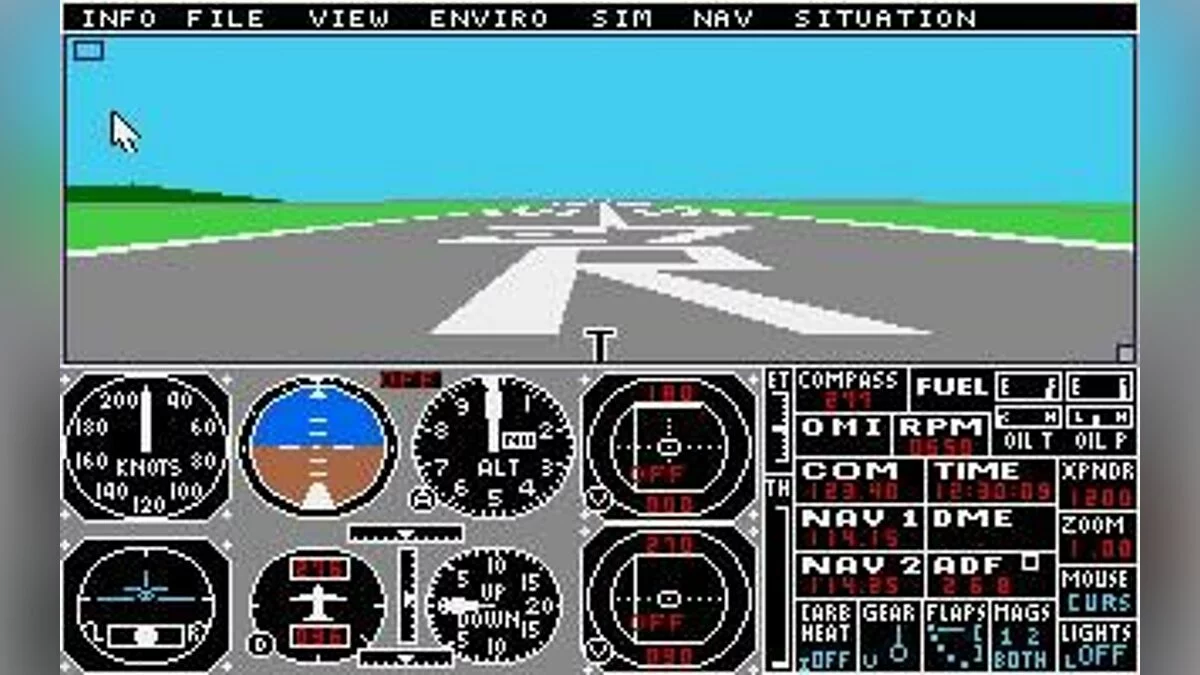Скриншоты из Flight Simulator 2 / Картинка 3