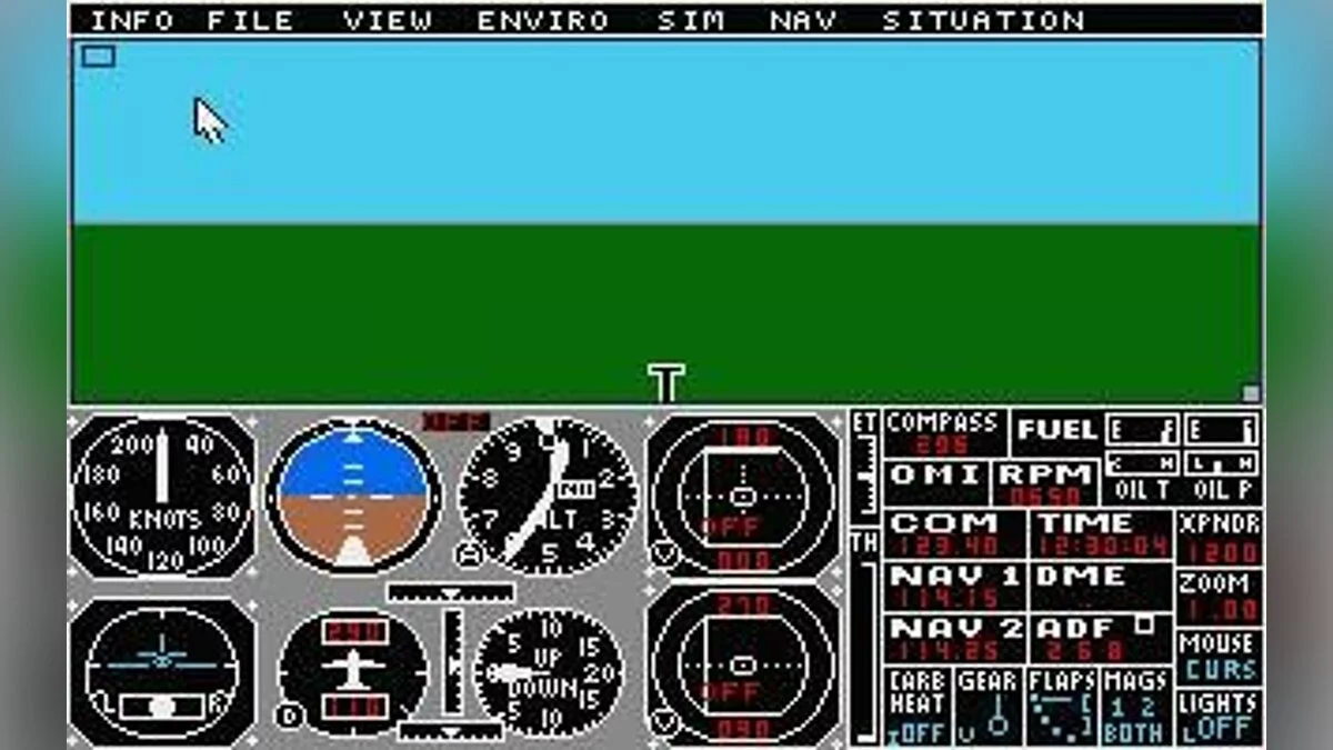 Скриншоты из Flight Simulator 2 / Картинка 15