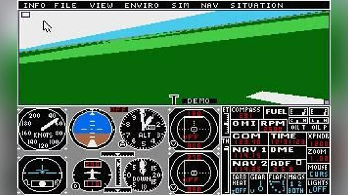Скриншоты из Flight Simulator 2 / Картинка 17