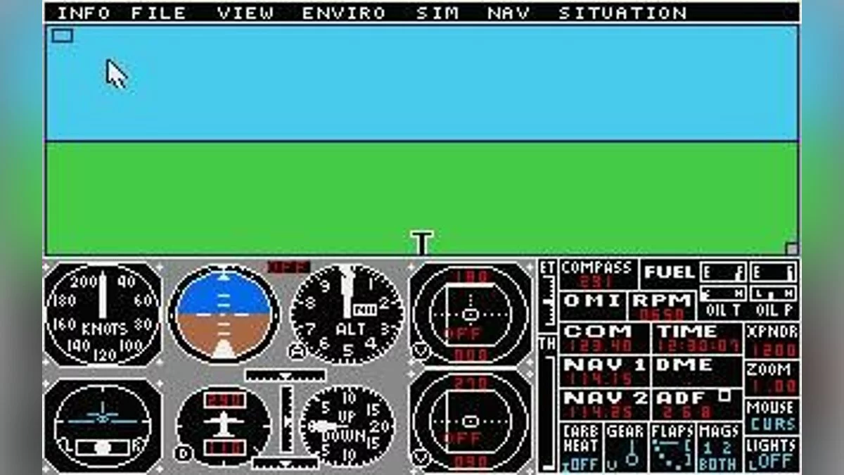 Скриншоты из Flight Simulator 2 / Картинка 19