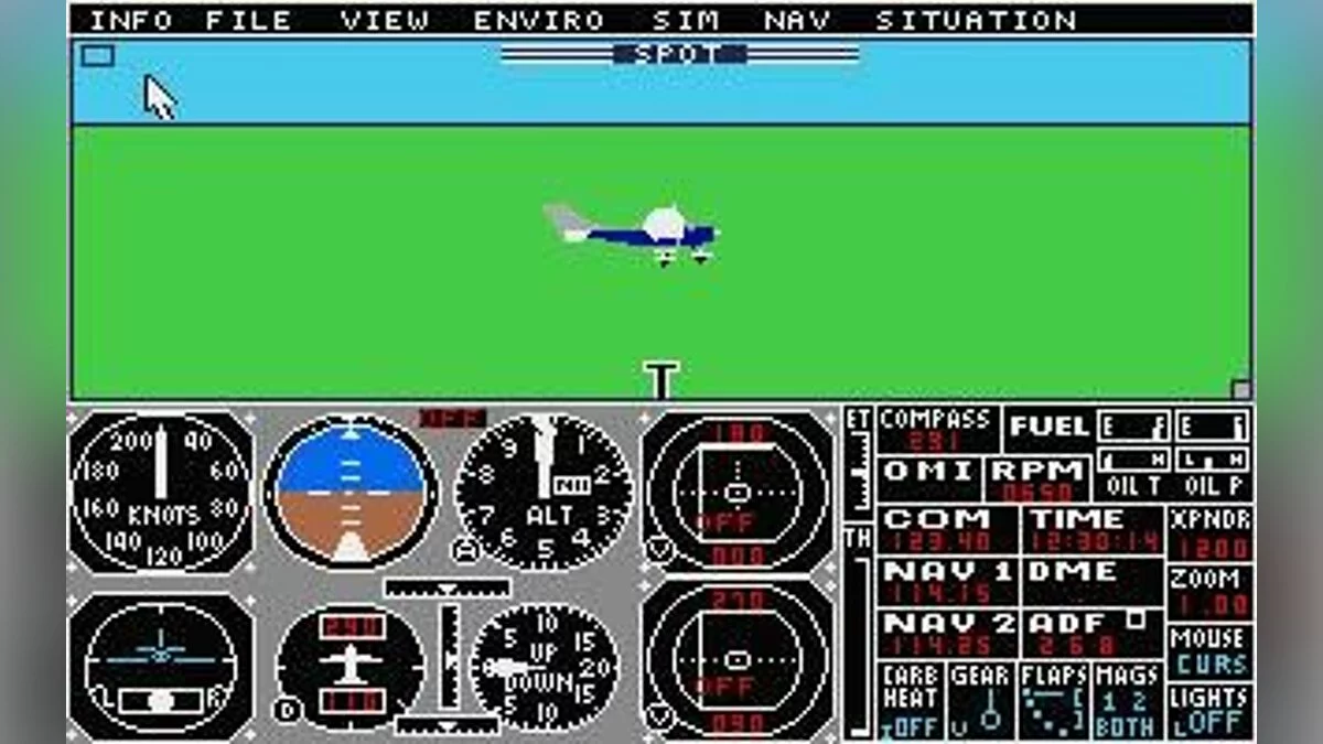 Скриншоты из Flight Simulator 2 / Картинка 20