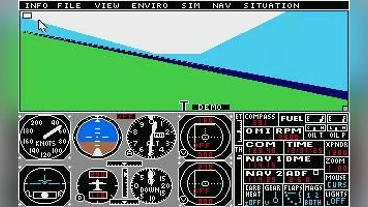 Скриншоты из Flight Simulator 2 / Картинка 21