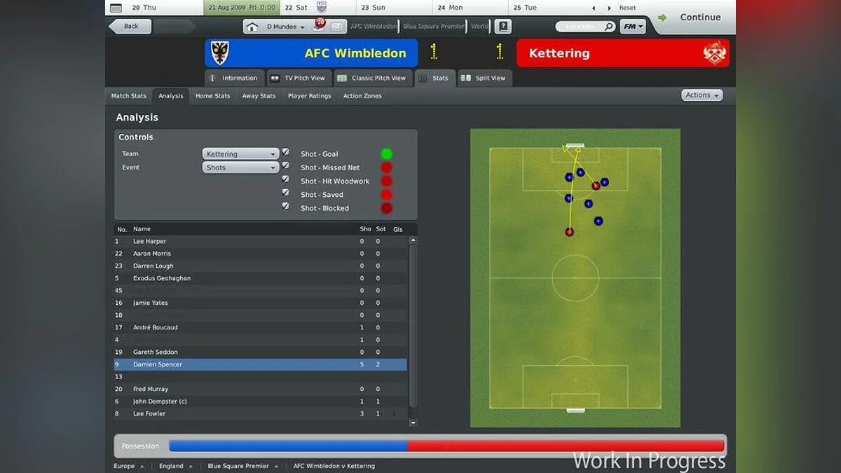 Скриншоты из Football Manager 2010 / Картинка 7