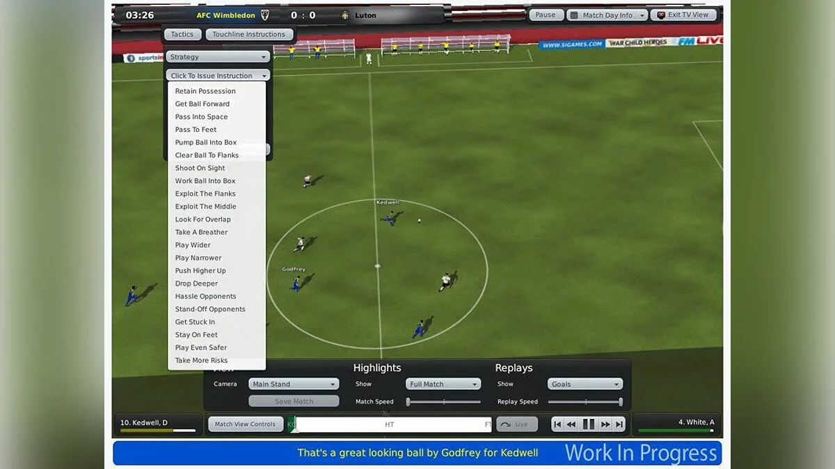 Скриншоты из Football Manager 2010 / Картинка 18