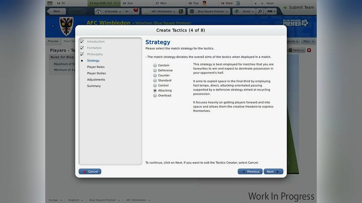 Скриншоты из Football Manager 2010 / Картинка 20