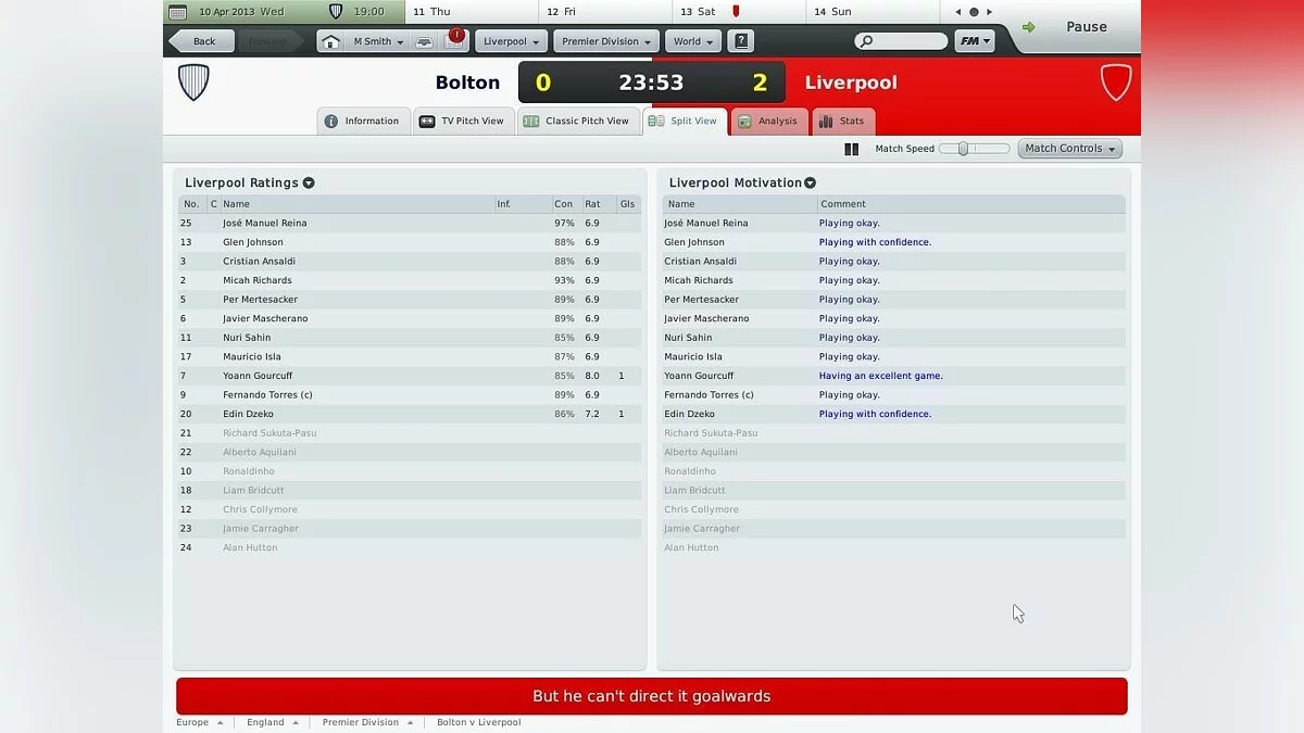 Скриншоты из Football Manager 2010 / Картинка 69