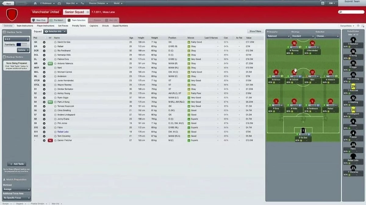 Скриншоты из Football Manager 2012 / Картинка 24