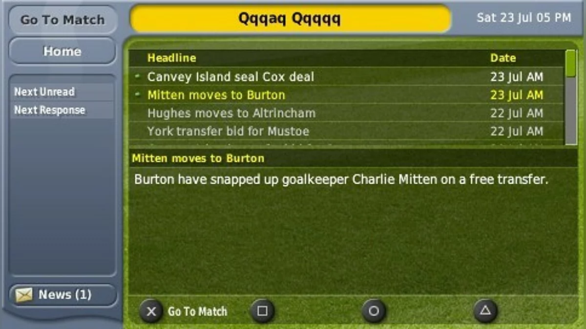 Скриншоты из Football Manager Handheld / Картинка 26