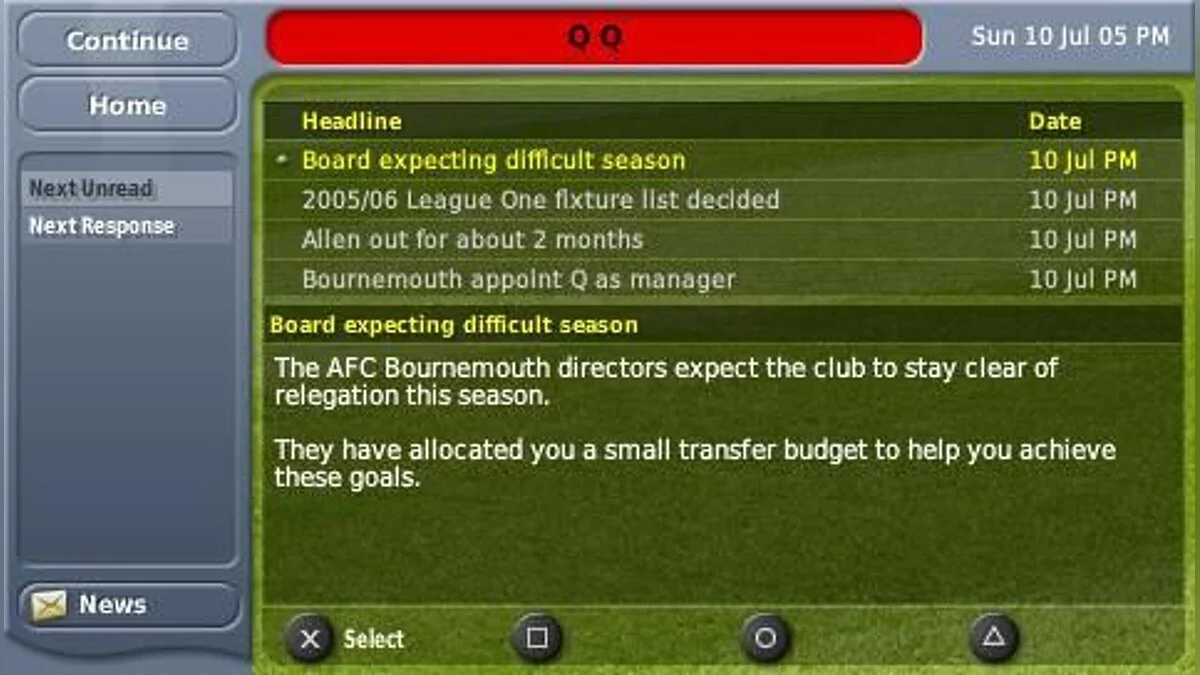Скриншоты из Football Manager Handheld / Картинка 5