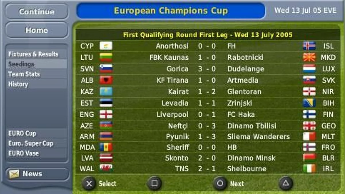 Скриншоты из Football Manager Handheld / Картинка 9