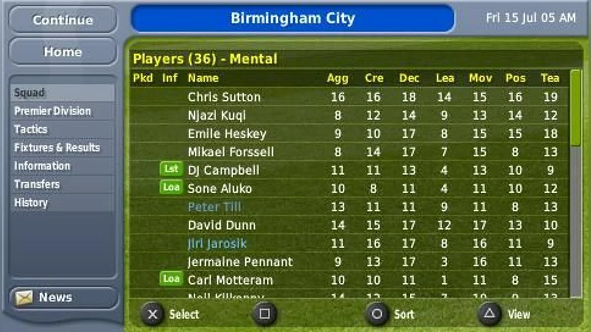 Скриншоты из Football Manager Handheld / Картинка 11