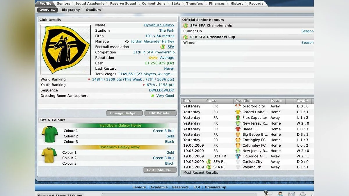 Скриншоты из Football Manager Live / Картинка 7