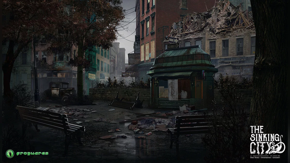 Арт из The Sinking City / Картинка 4