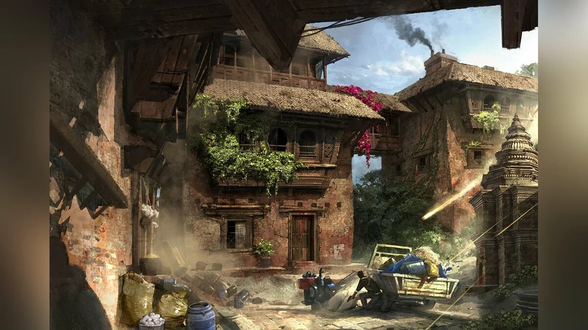 Арт из Uncharted 2: Among Thieves / Картинка 8