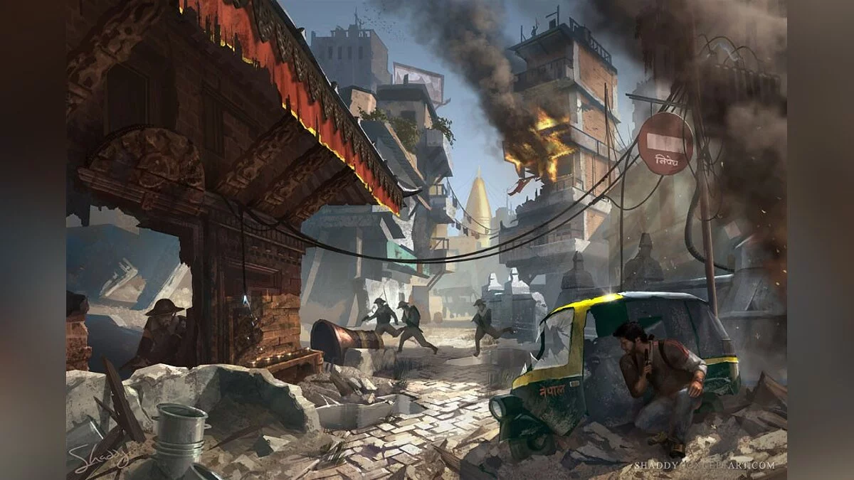 Арт из Uncharted 2: Among Thieves / Картинка 9