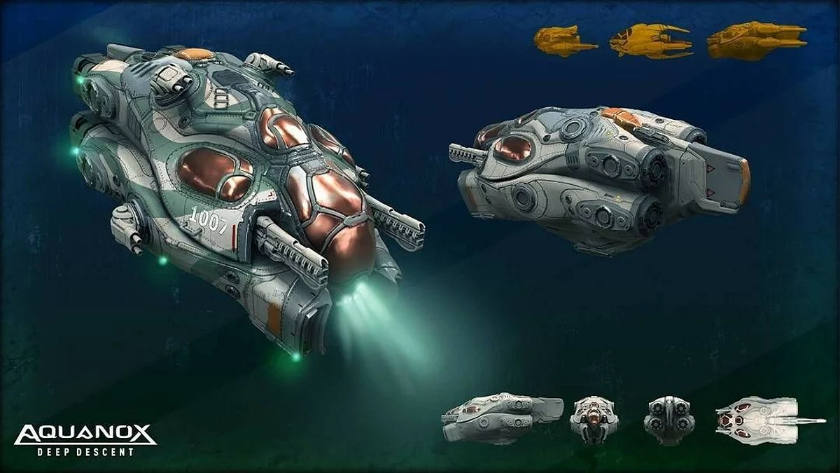 Арт из Aquanox Deep Descent / Картинка 1
