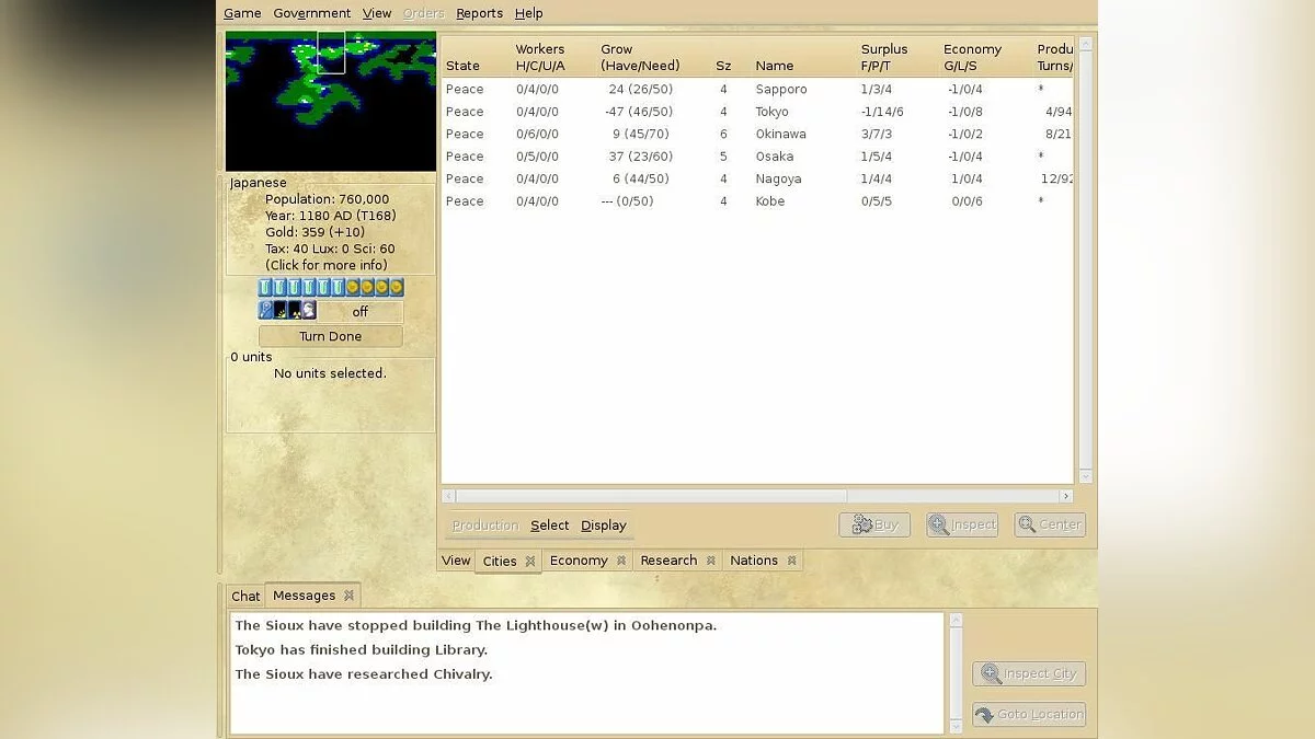 Скриншоты из Freeciv / Картинка 6