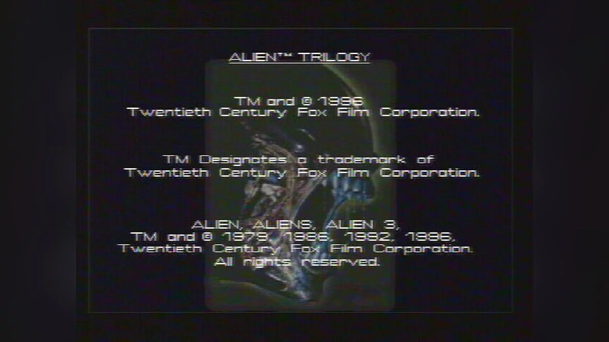 Скриншоты из Alien Trilogy / Картинка 97