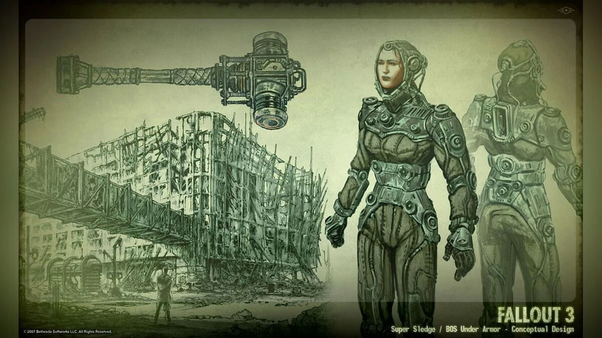 Арт из Fallout 3 / Картинка 3
