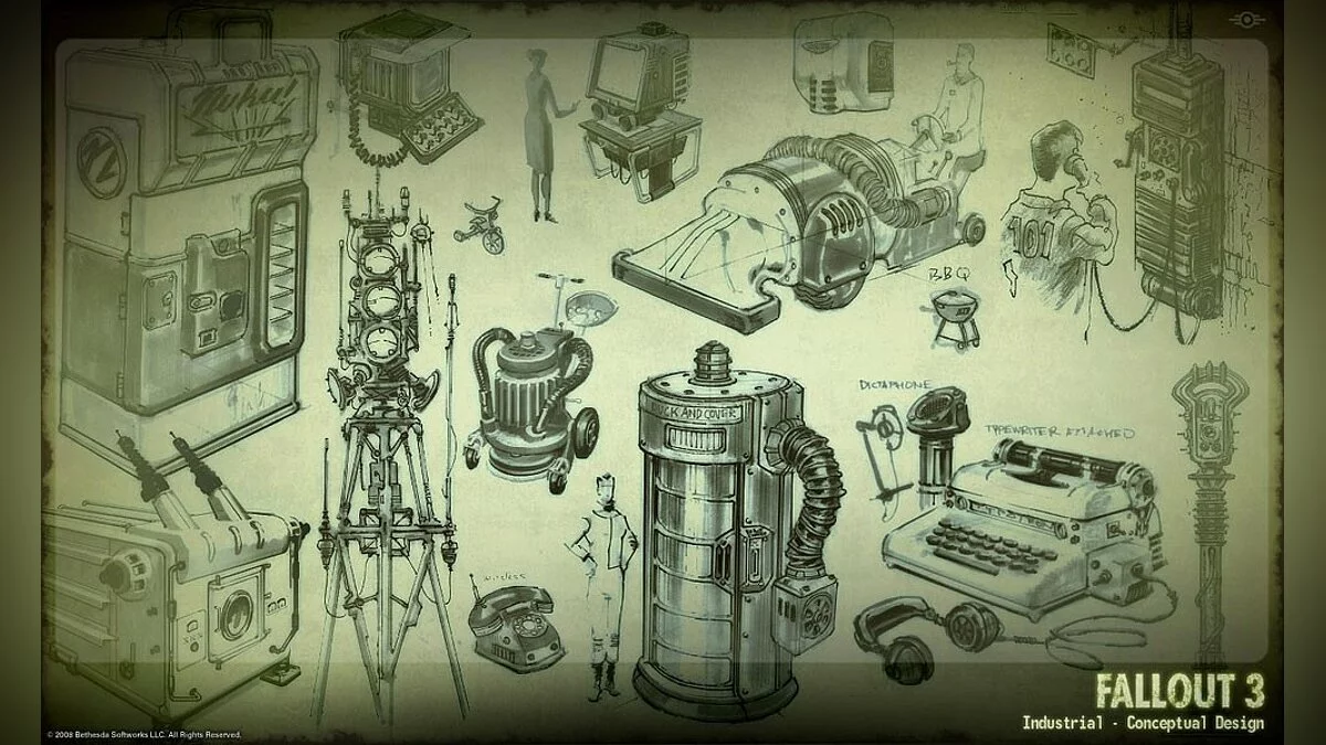 Арт из Fallout 3 / Картинка 15