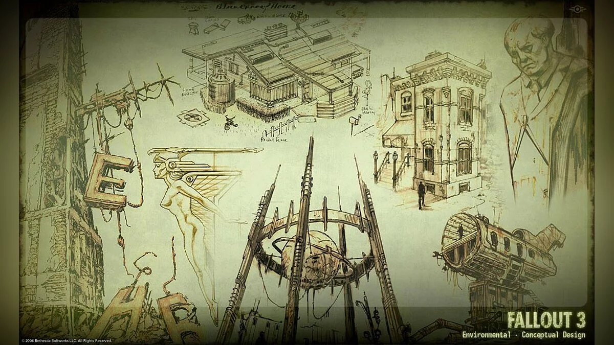 Арт из Fallout 3 / Картинка 16
