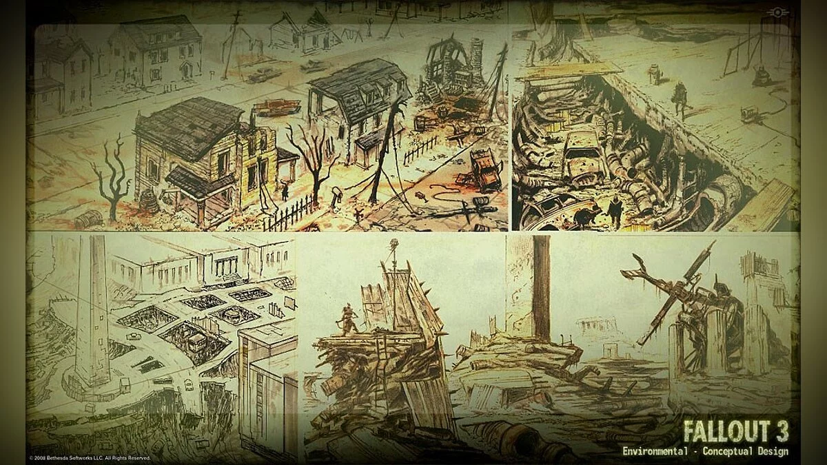Арт из Fallout 3 / Картинка 17