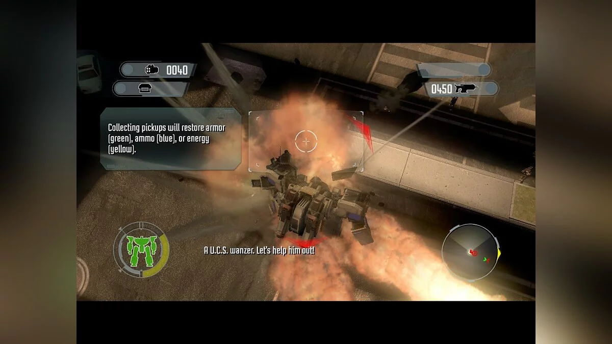 Скриншоты из Front Mission Evolved / Картинка 185