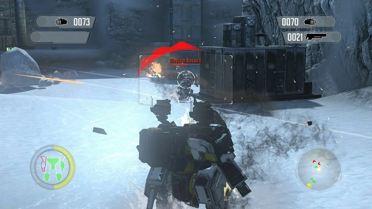 Скриншоты из Front Mission Evolved / Картинка 87