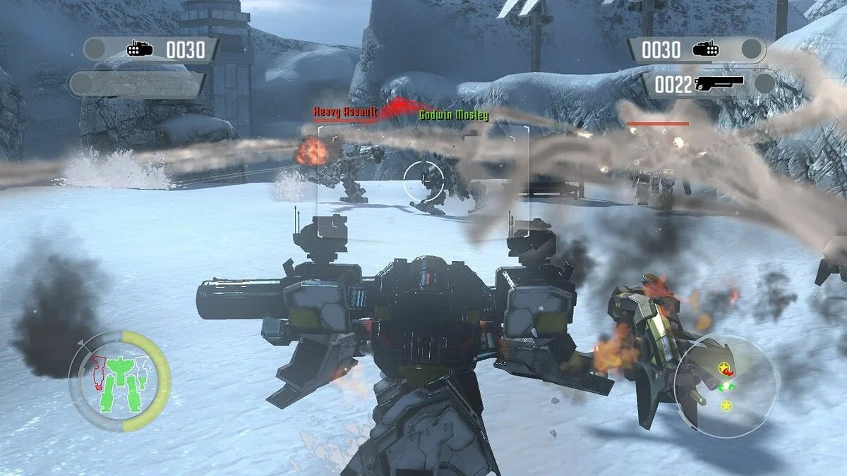 Скриншоты из Front Mission Evolved / Картинка 102