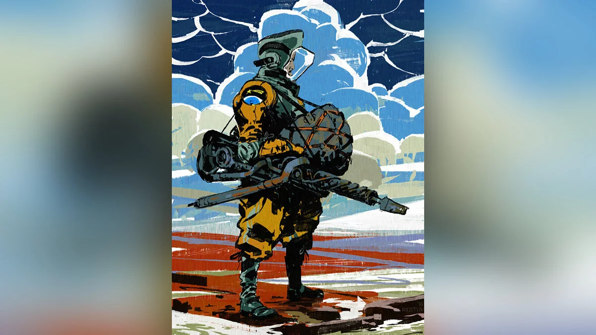 Арт из Disco Elysium / Картинка 30