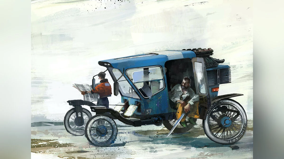 Арт из Disco Elysium / Картинка 48
