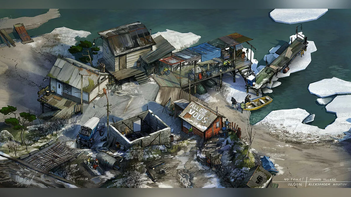 Арт из Disco Elysium / Картинка 69