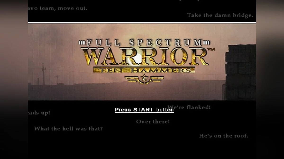 Скриншоты из Full Spectrum Warrior: Ten Hammers / Картинка 72