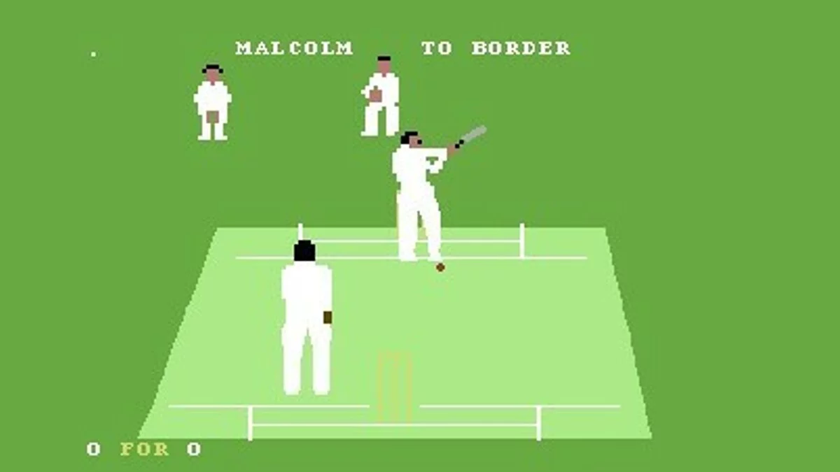 Скриншоты из Allan Border's Cricket / Картинка 33