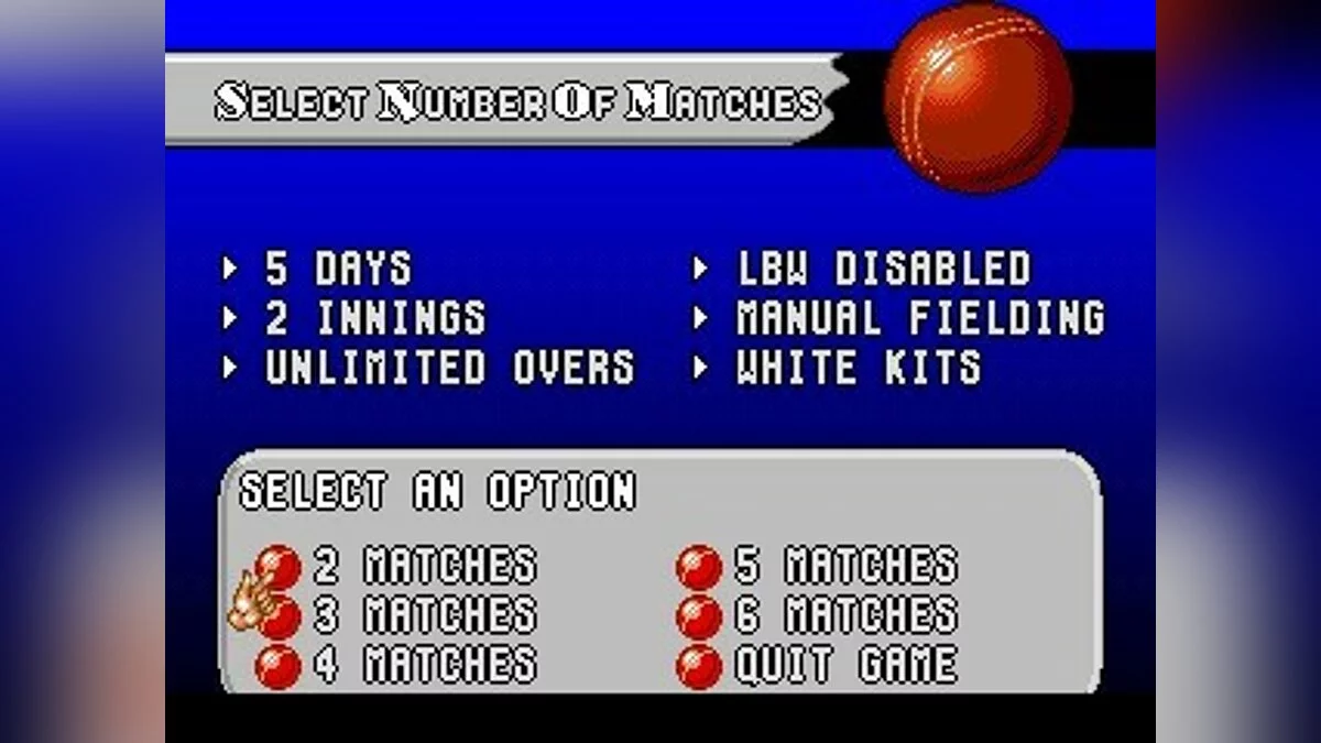 Скриншоты из Allan Border's Cricket / Картинка 62