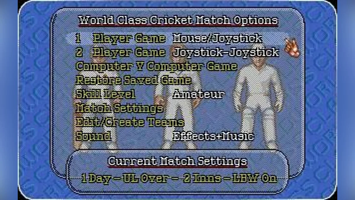 Скриншоты из Allan Border's Cricket / Картинка 15