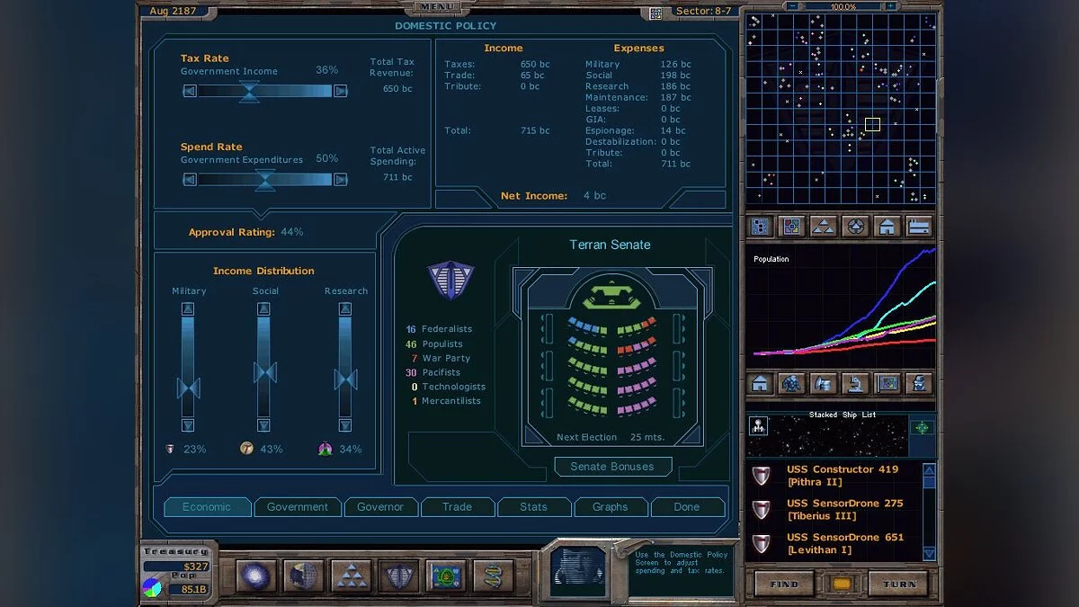 Скриншоты из Galactic Civilizations / Картинка 29