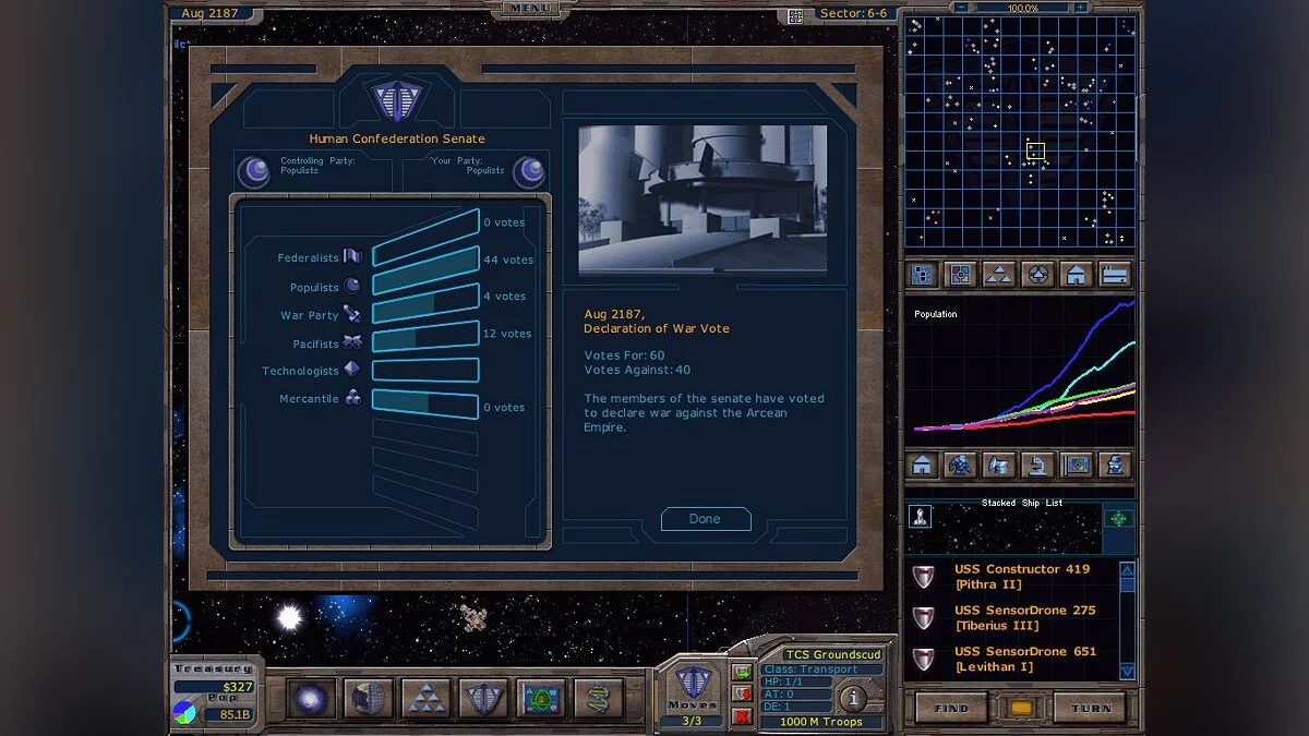 Скриншоты из Galactic Civilizations / Картинка 36
