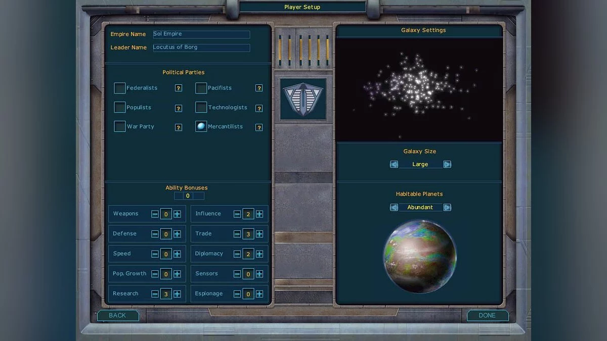 Скриншоты из Galactic Civilizations / Картинка 1