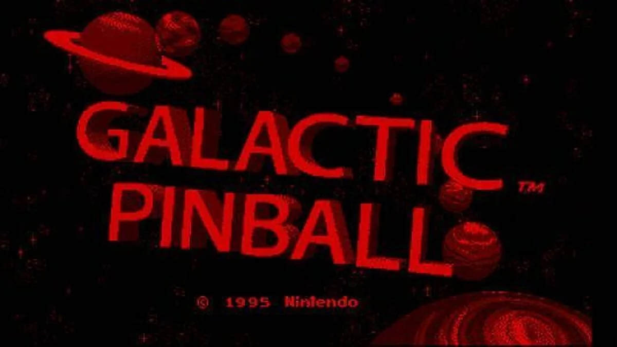 Скриншоты из Galactic Pinball / Картинка 1