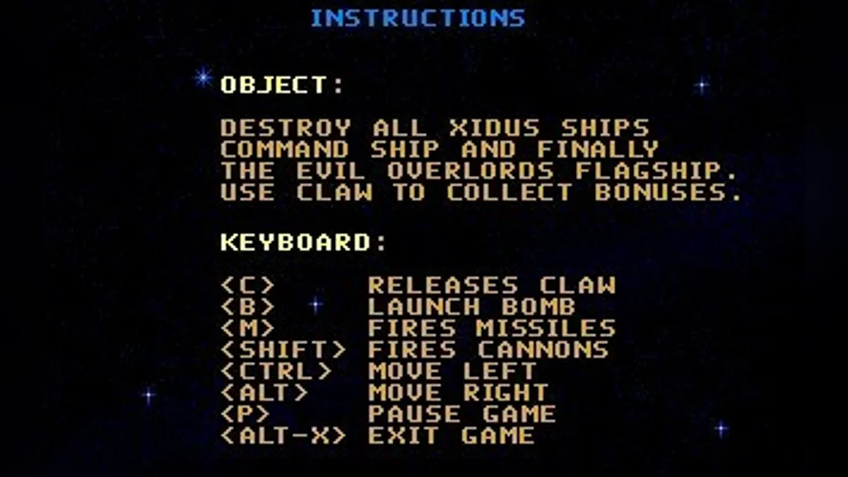 Скриншоты из Galactix / Картинка 12