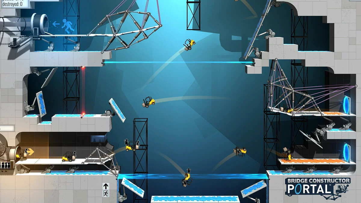 Скриншоты из Bridge Constructor Portal / Картинка 3