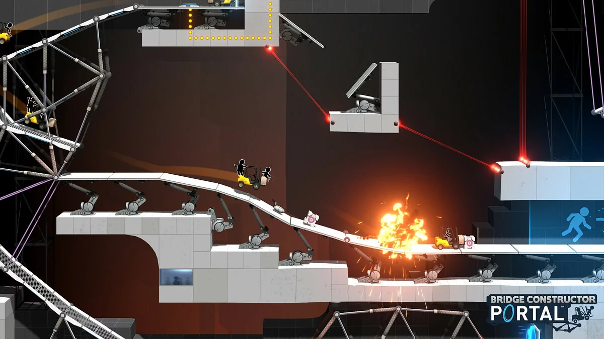 Скриншоты из Bridge Constructor Portal / Картинка 9