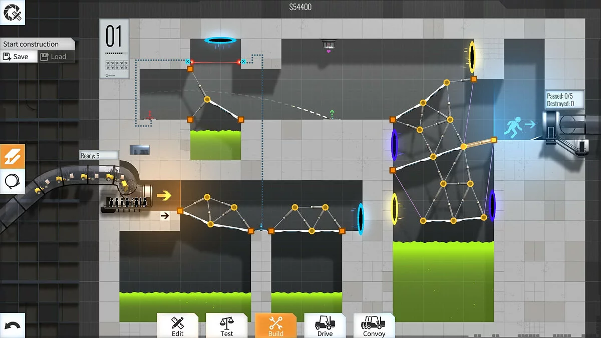 Скриншоты из Bridge Constructor Portal / Картинка 41