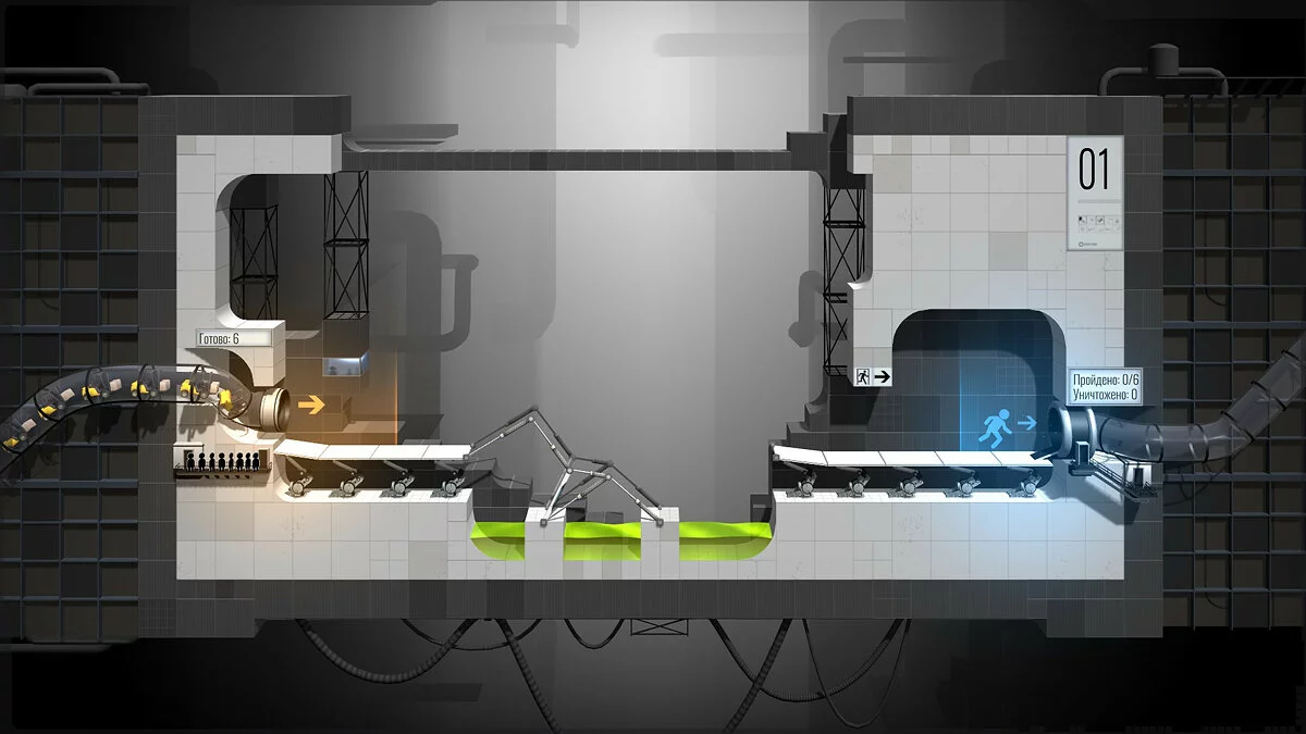 Скриншоты из Bridge Constructor Portal / Картинка 19