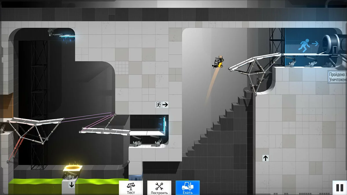 Скриншоты из Bridge Constructor Portal / Картинка 30