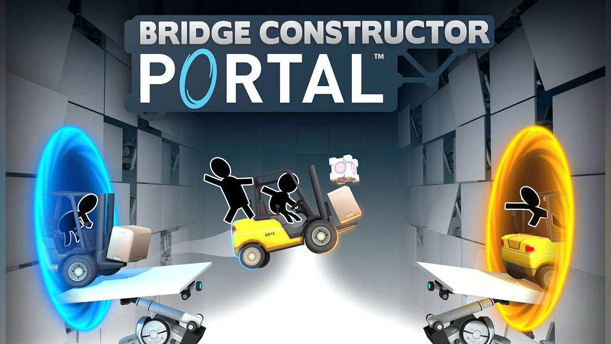 Арт из Bridge Constructor Portal / Картинка 1